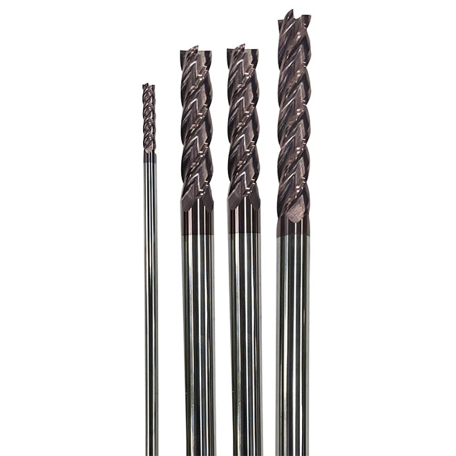 4 Flutes Square End Mills