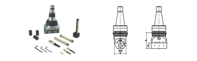F4 Universal boring facing head