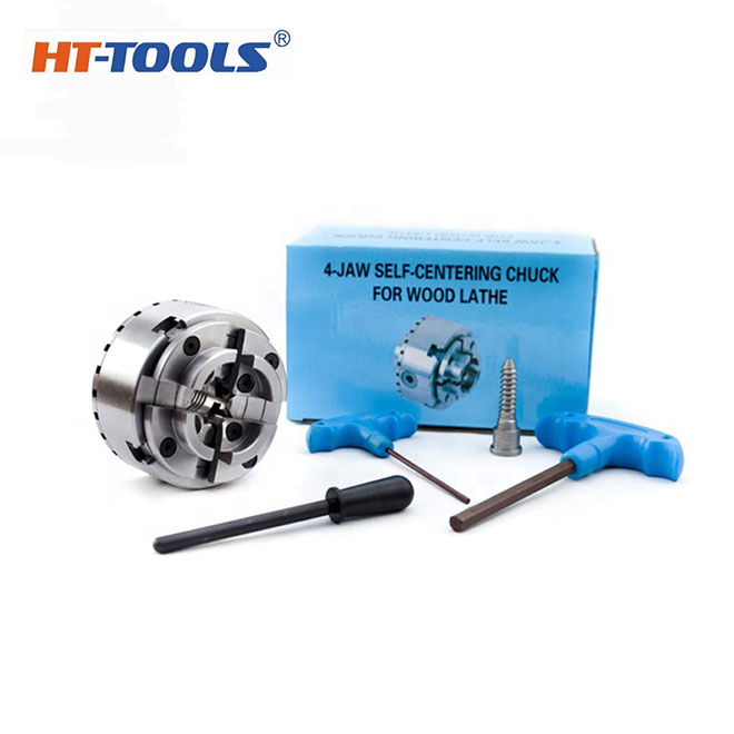 4-jaw self-centering chuck