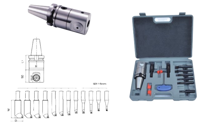 NBJ16 Micro boring system boring heads